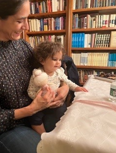 2023, Mom with adorable new addition to the family.